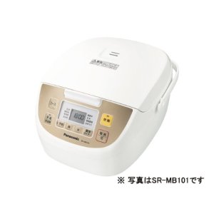 画像: Panasonic　電子ジャー炊飯器　10合　ホワイト　SR-MB181-W