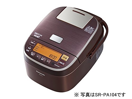 画像1: Panasonic おどり炊き×エコナビ 可変圧力IHジャー炊飯器 10合 ブラウン SR-PA184-T (1)